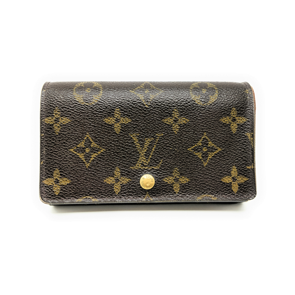 Louis Vuitton Monogram Porte Monnaie Tresor Wallet