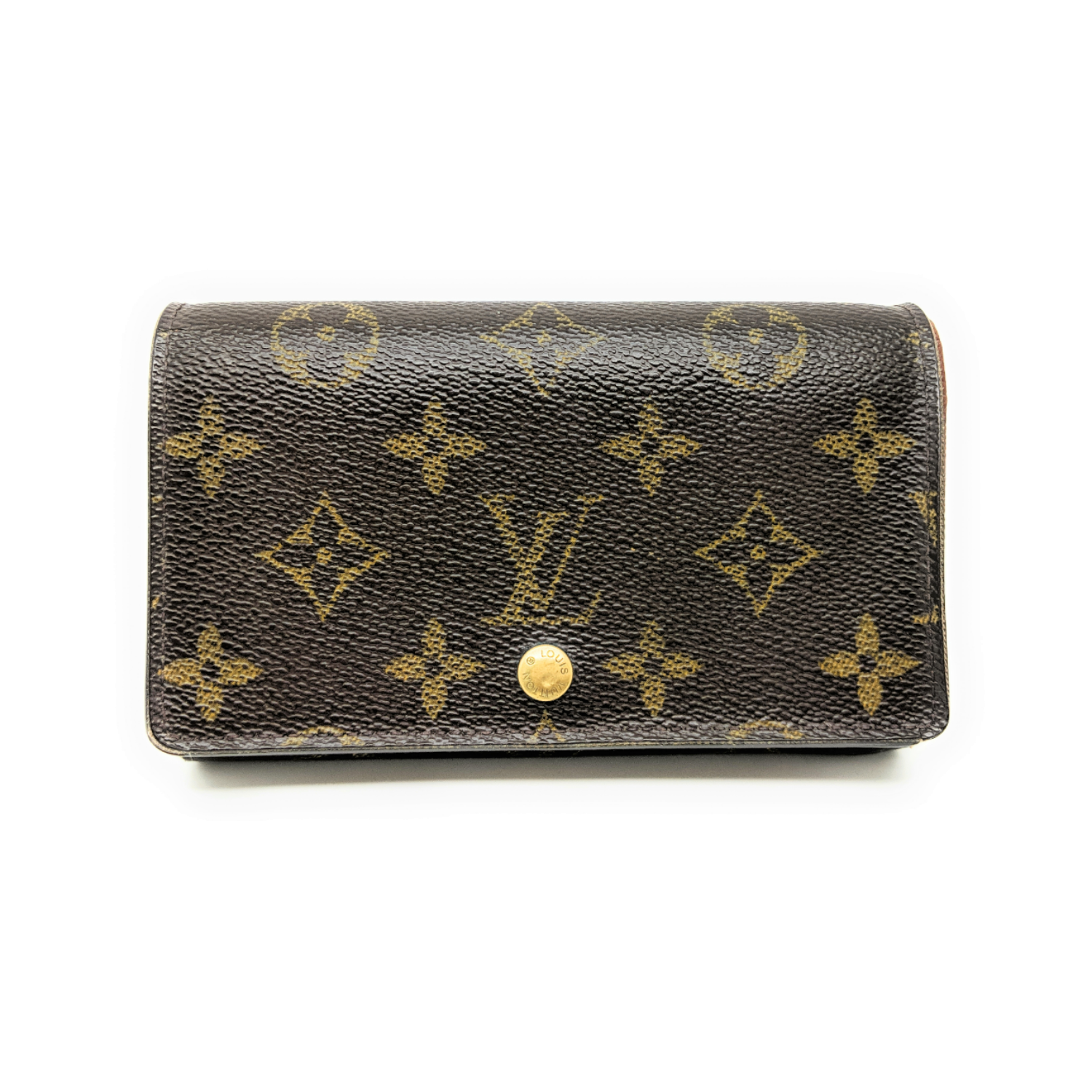 Louis Vuitton Monogram Porte Monnaie Tresor Wallet