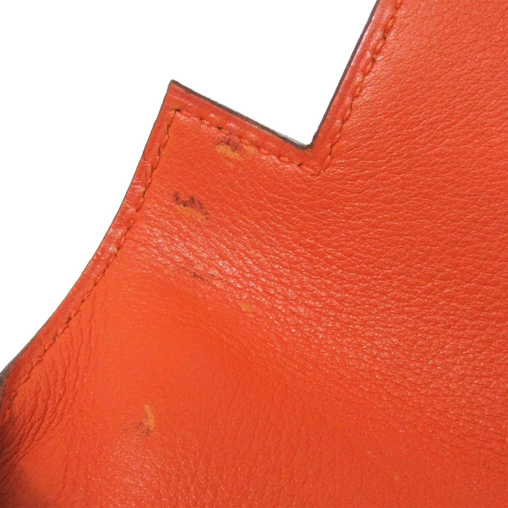 HermÃƒÆ’Ã‚Â¨s Kelly Retourne 32 Orange Swift Gold
