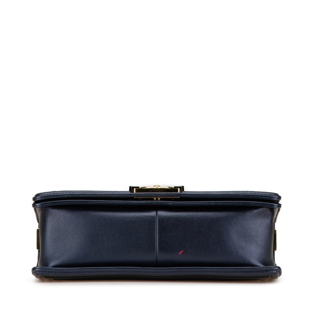 Chanel Quilted Lambskin Leather Chain Bag