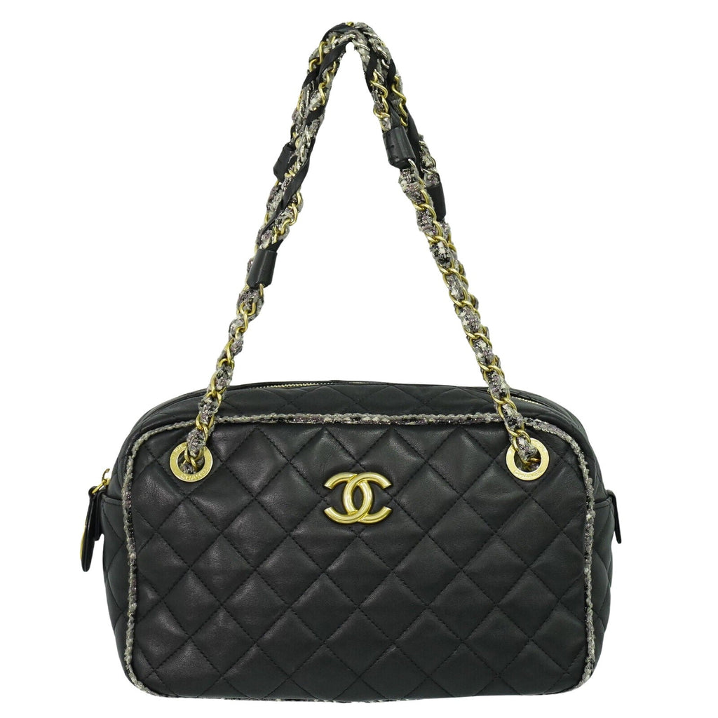 Chanel Quilted Lambskin Leather Shoulder Bag