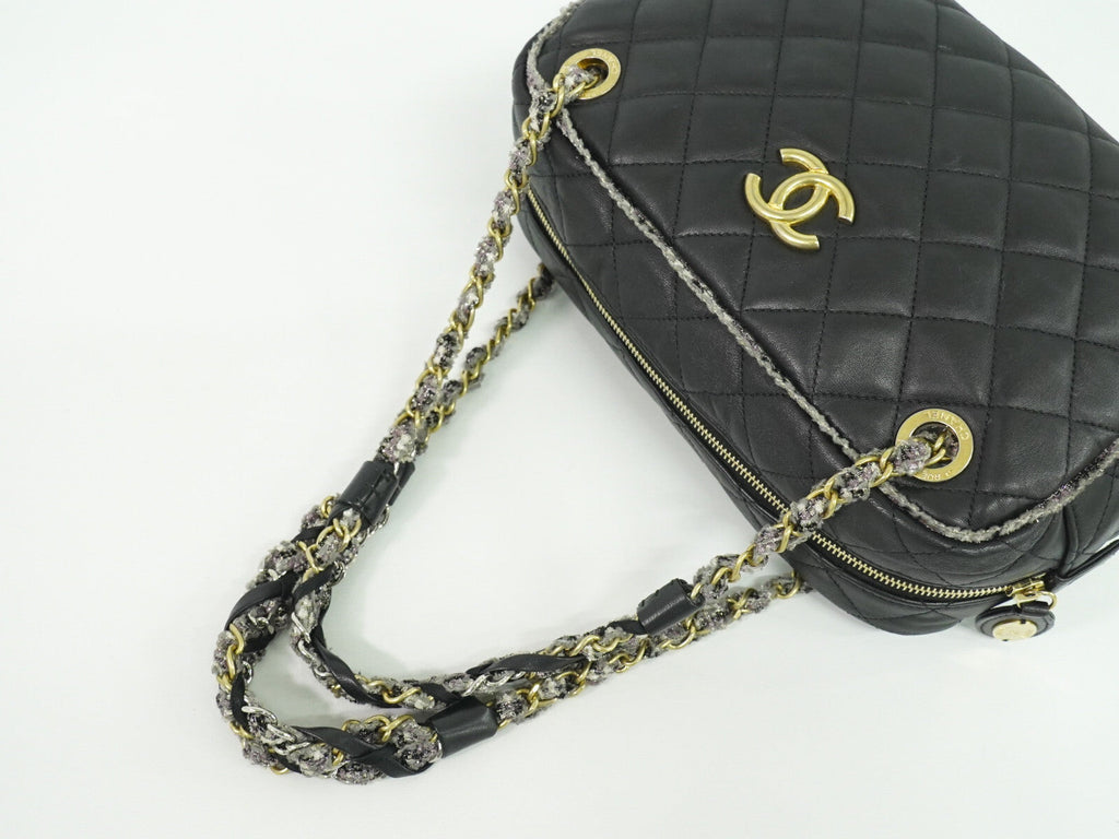 Chanel Quilted Lambskin Leather Shoulder Bag