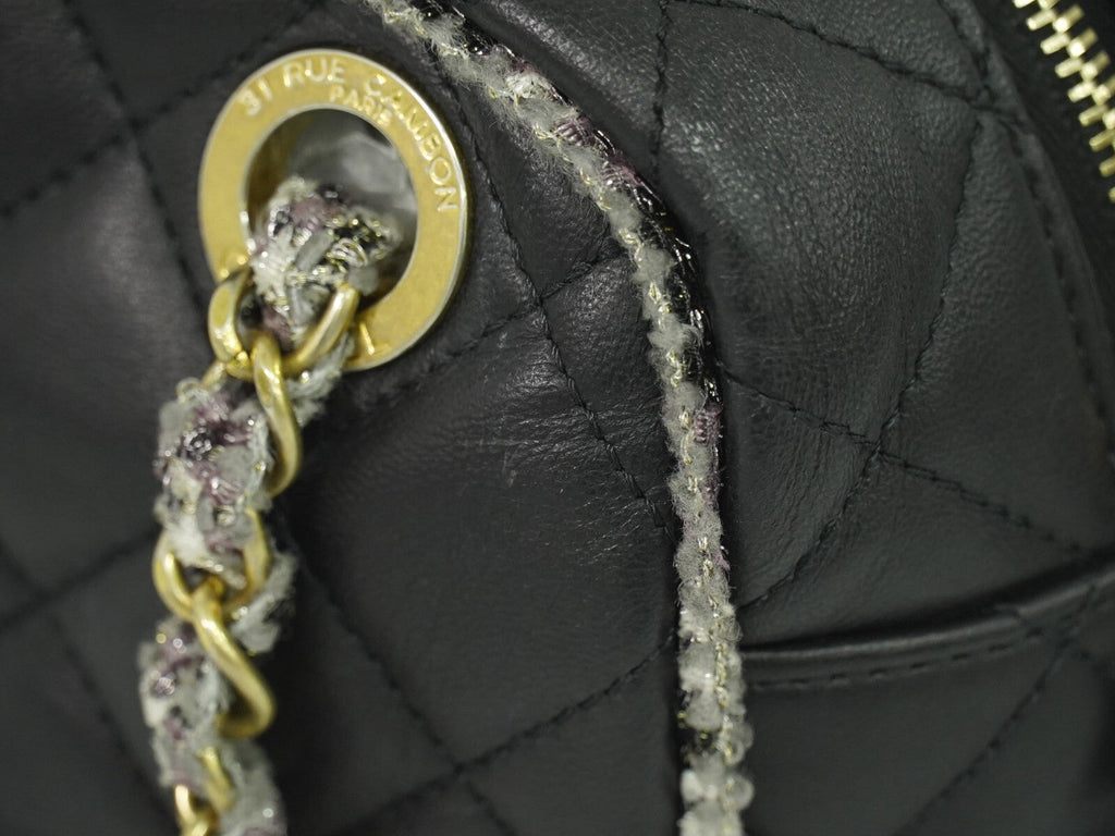 Chanel Quilted Lambskin Leather Shoulder Bag