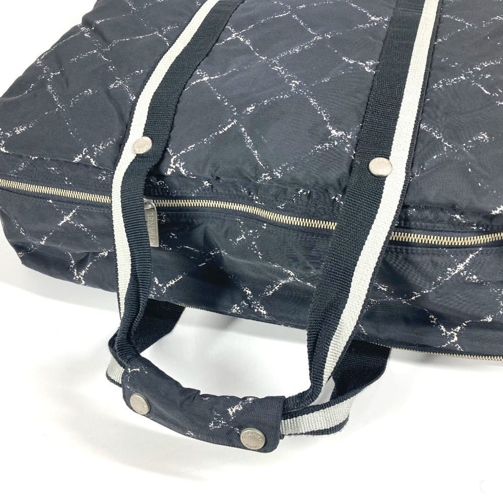 Chanel Quilted Nylon Travel Bag