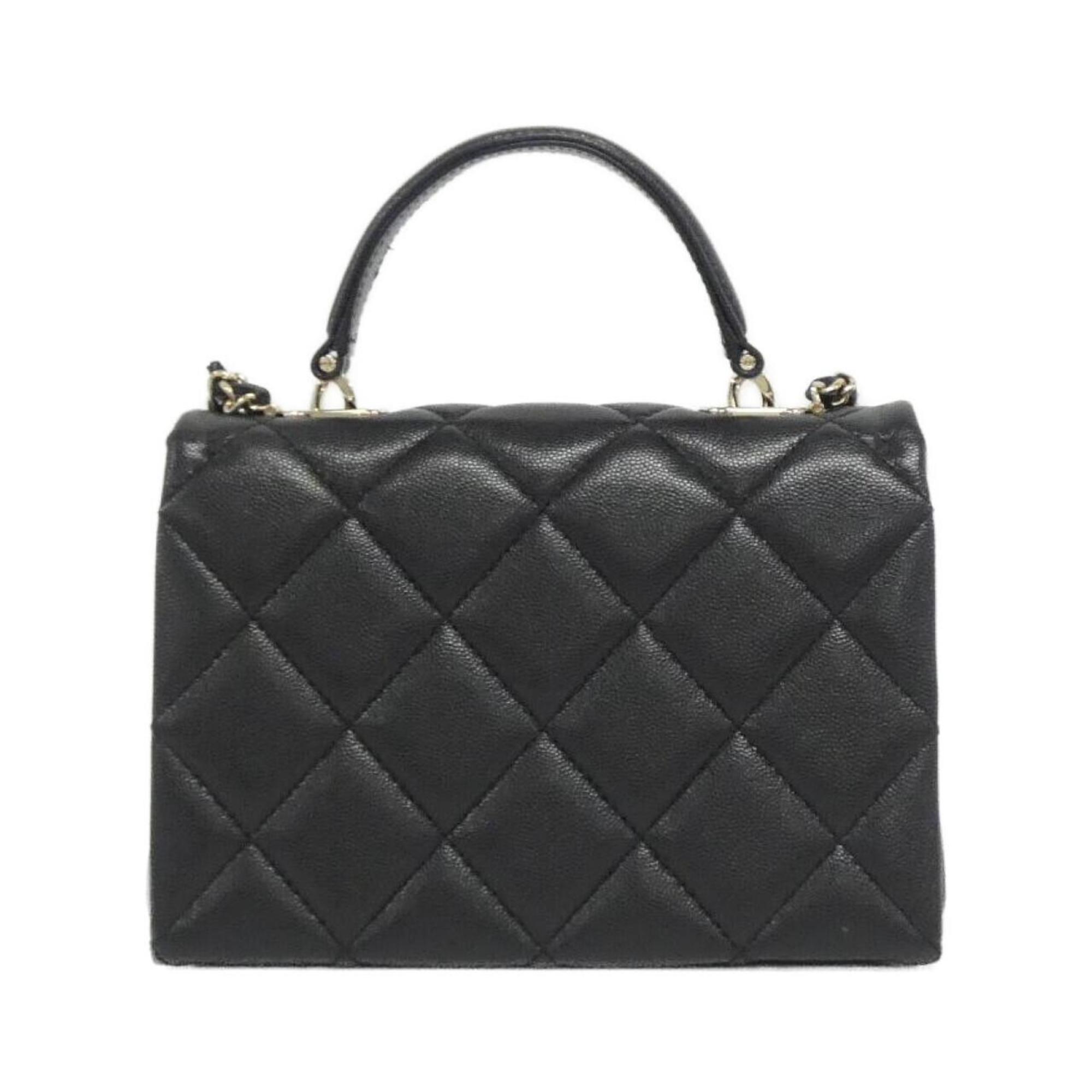 Chanel Chanel Quilted Lambskin TopHandle Bag
