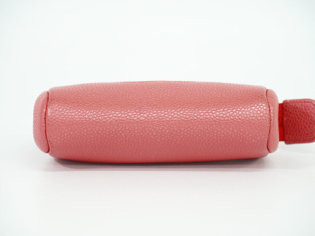 Chanel Caviar Leather Clutch Bag
