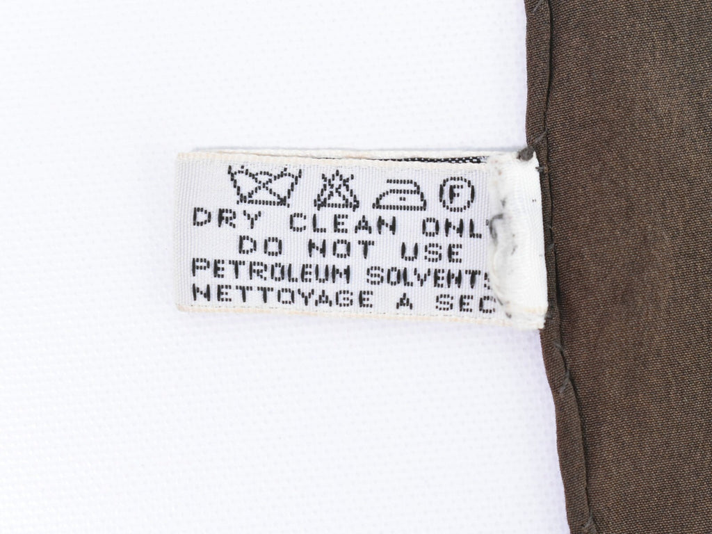 Chanel Chanel Handbag Print Silk Scarf