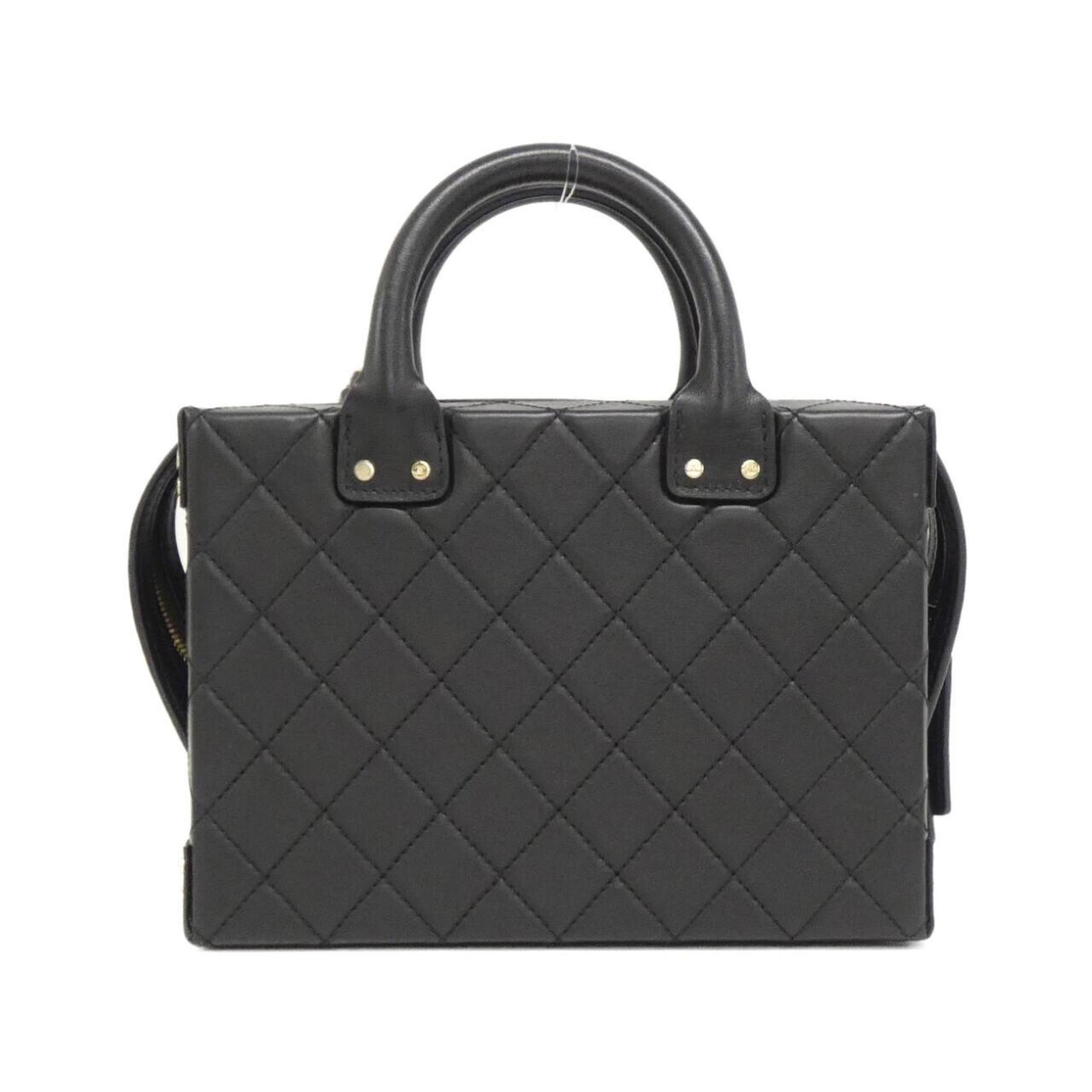 Chanel Box Bag Quilted Leather