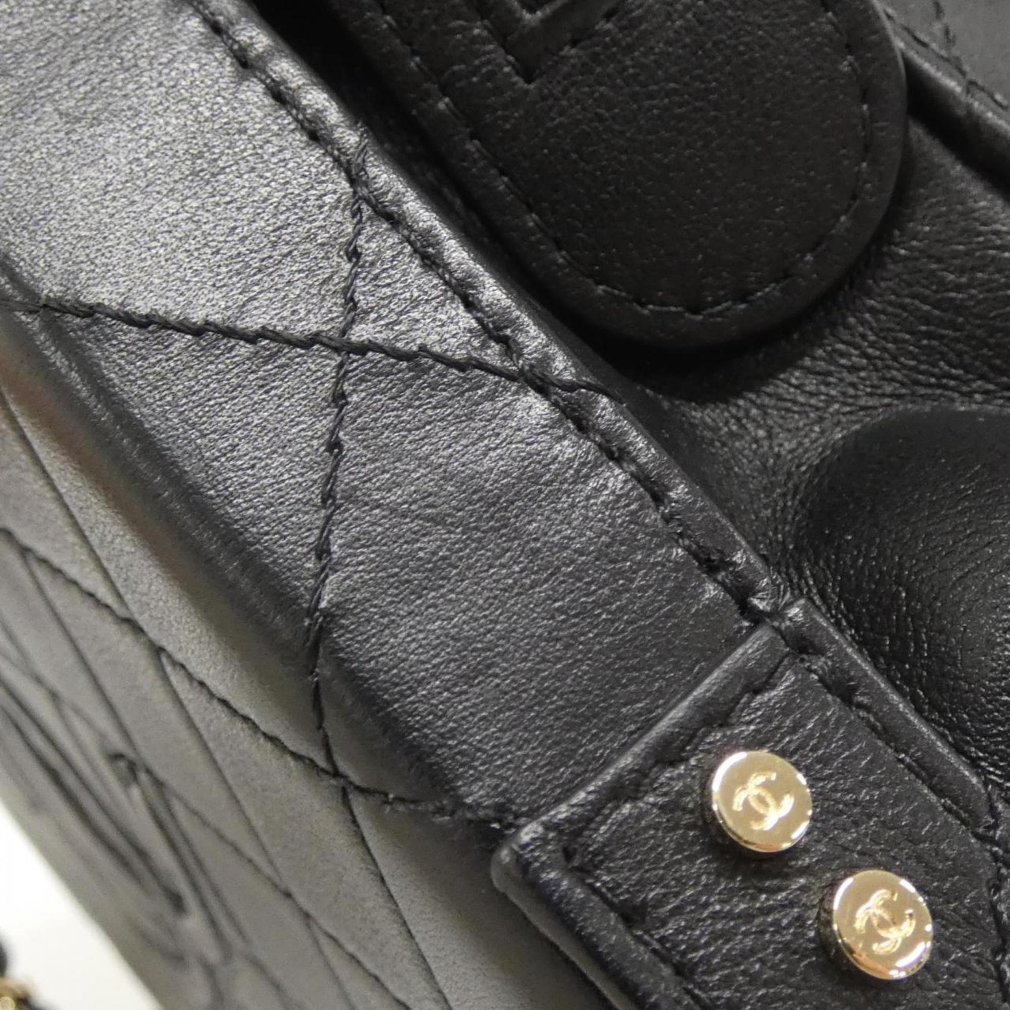 Chanel Box Bag Quilted Leather