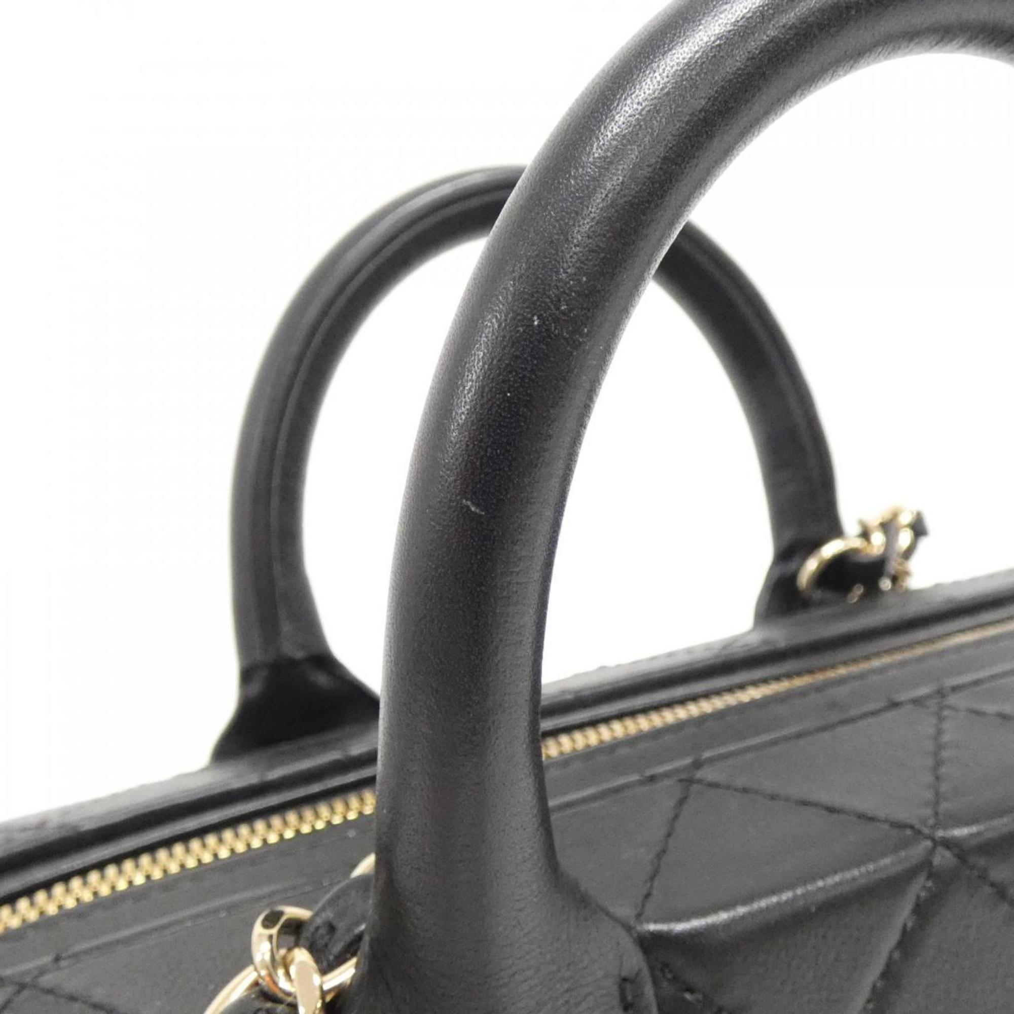 Chanel Box Bag Quilted Leather