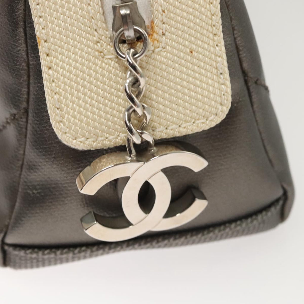 Chanel Quilted Leather Clutch Bag