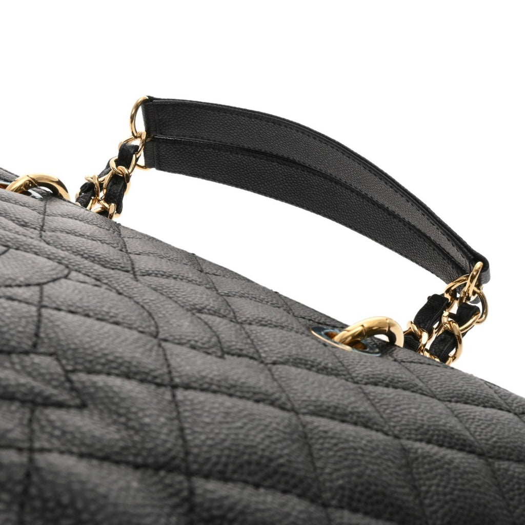 Chanel Grand Shopping Leather Tote with Dust Bag and  Card