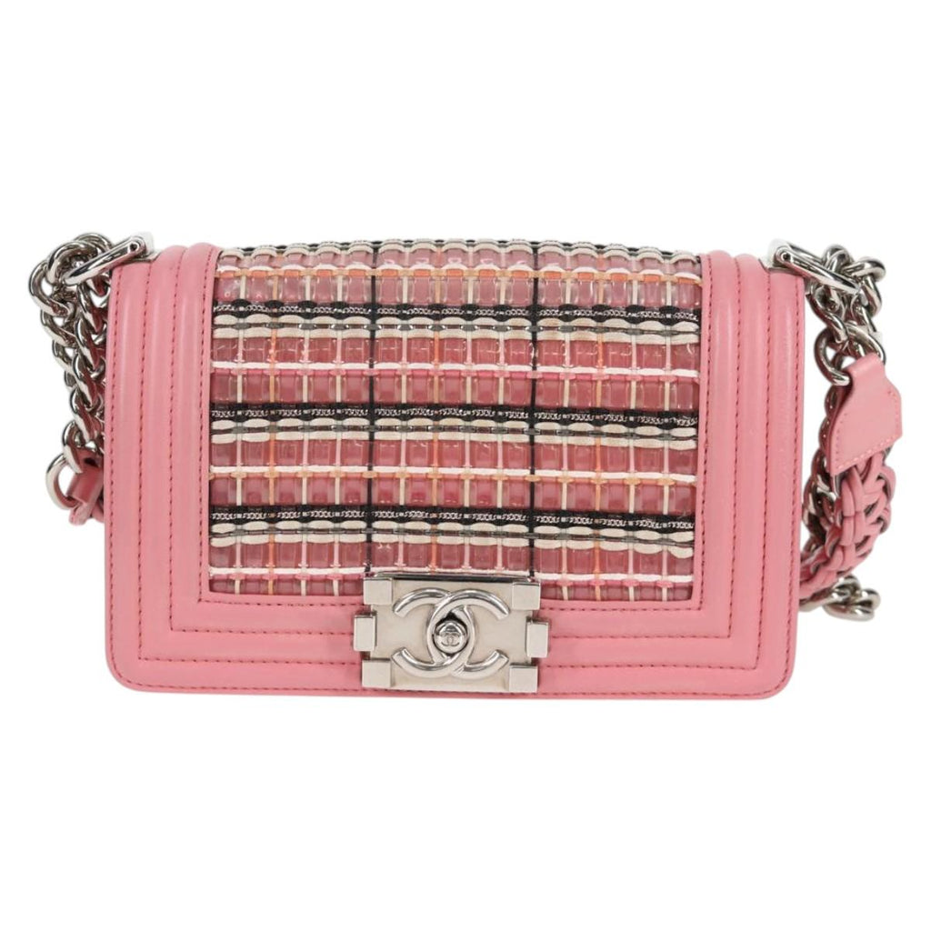 Chanel Quilted Leather Shoulder Bag with Dust Bag