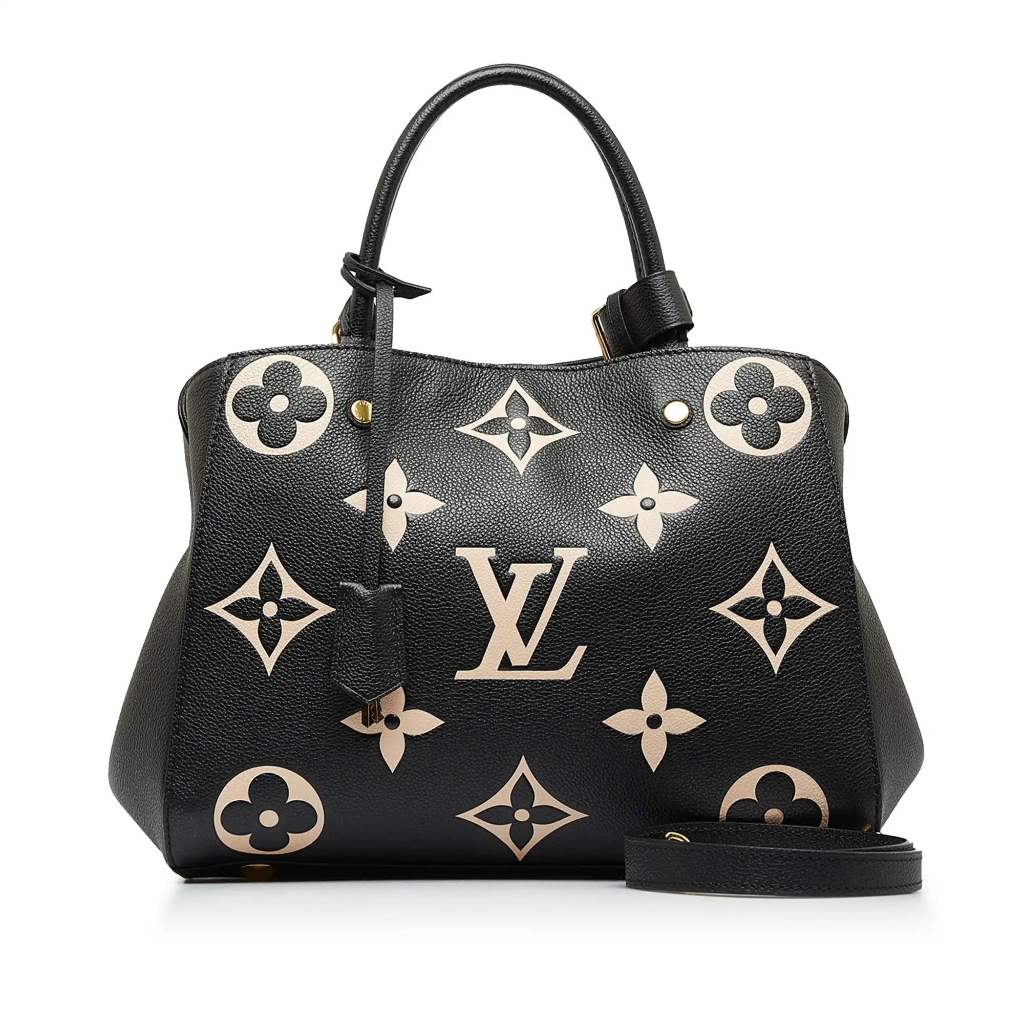 Louis Vuitton Montaigne MM Bicolor Monogram Empreinte Giant