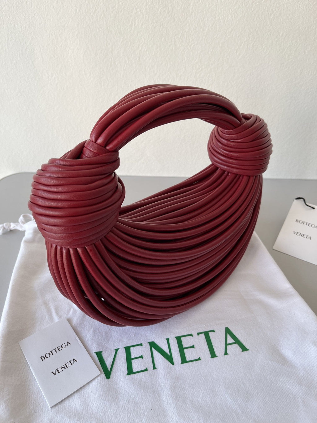 GLAMI Double Knot Red, For Women, Bags 9.8in/25cm