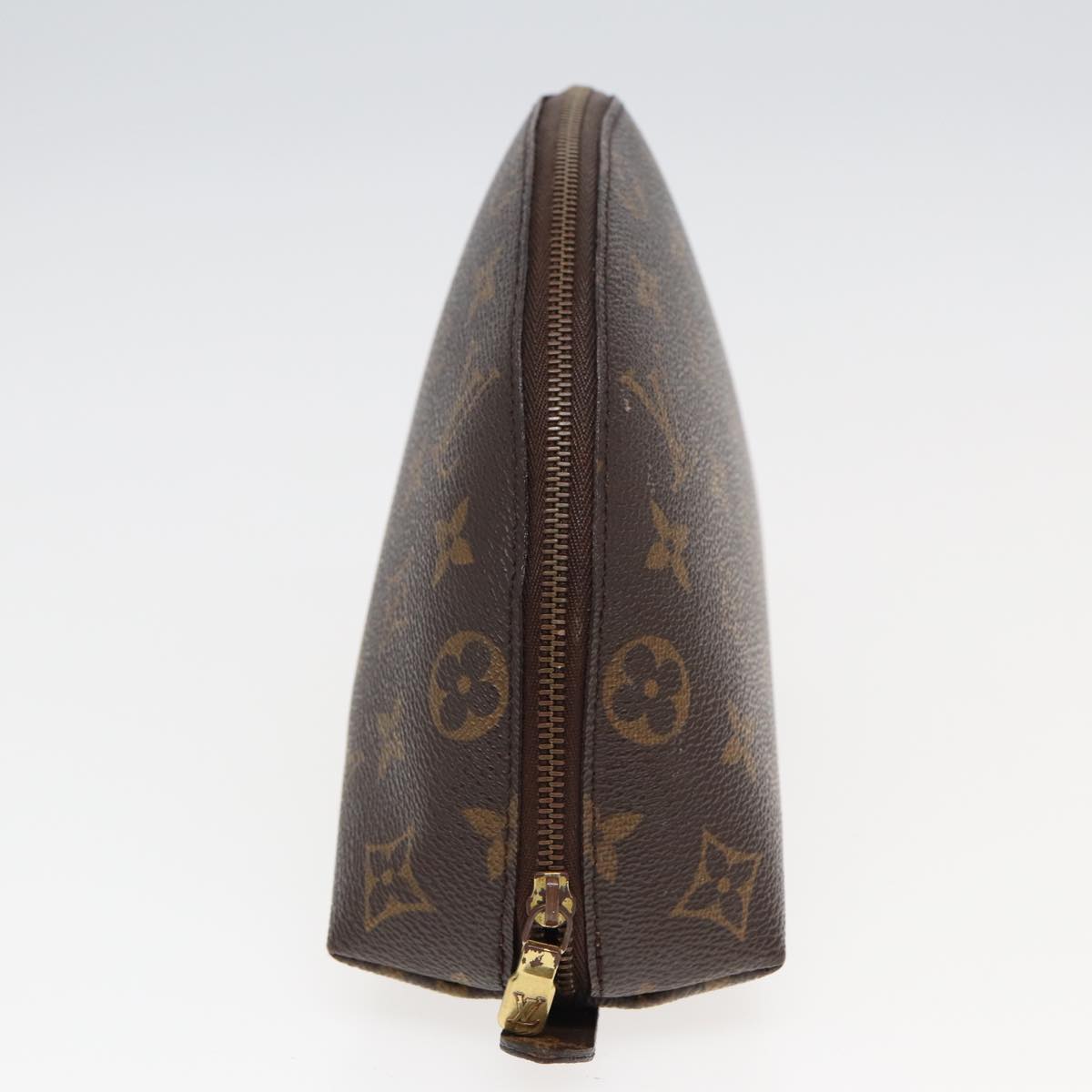 Louis Vuitton Monogram Trousse Demi Ronde Cosmetic Pouch