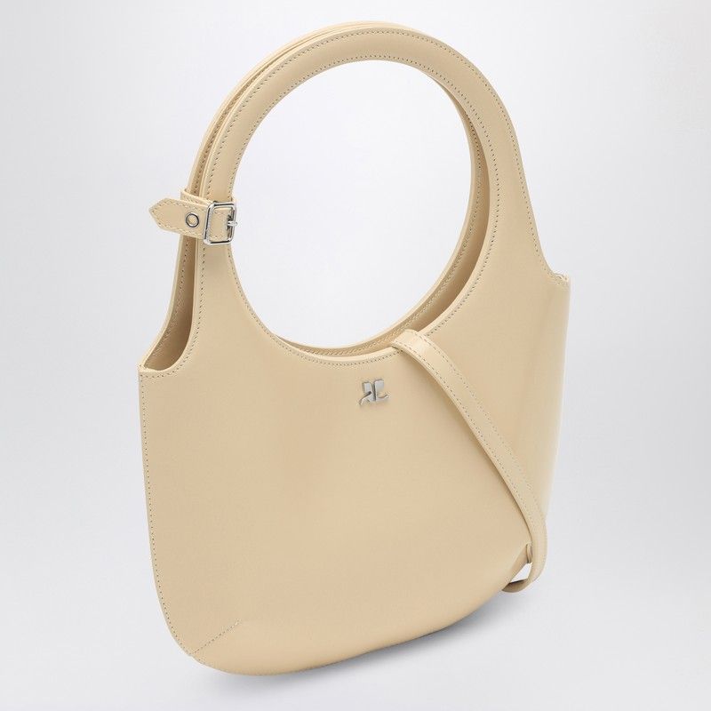 HOLY ICED LEATHER BAG SOFT BUTTER
