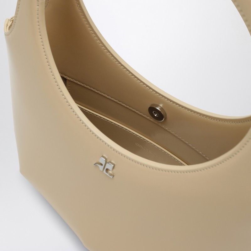HOLY ICED LEATHER BAG SOFT BUTTER