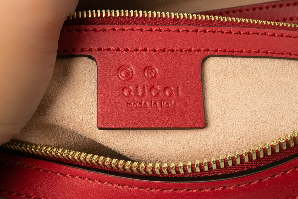 Sac ÃƒÆ’Ã‚Â  main Bowling en toile monogrammÃƒÆ’Ã‚Â©e Gucci
