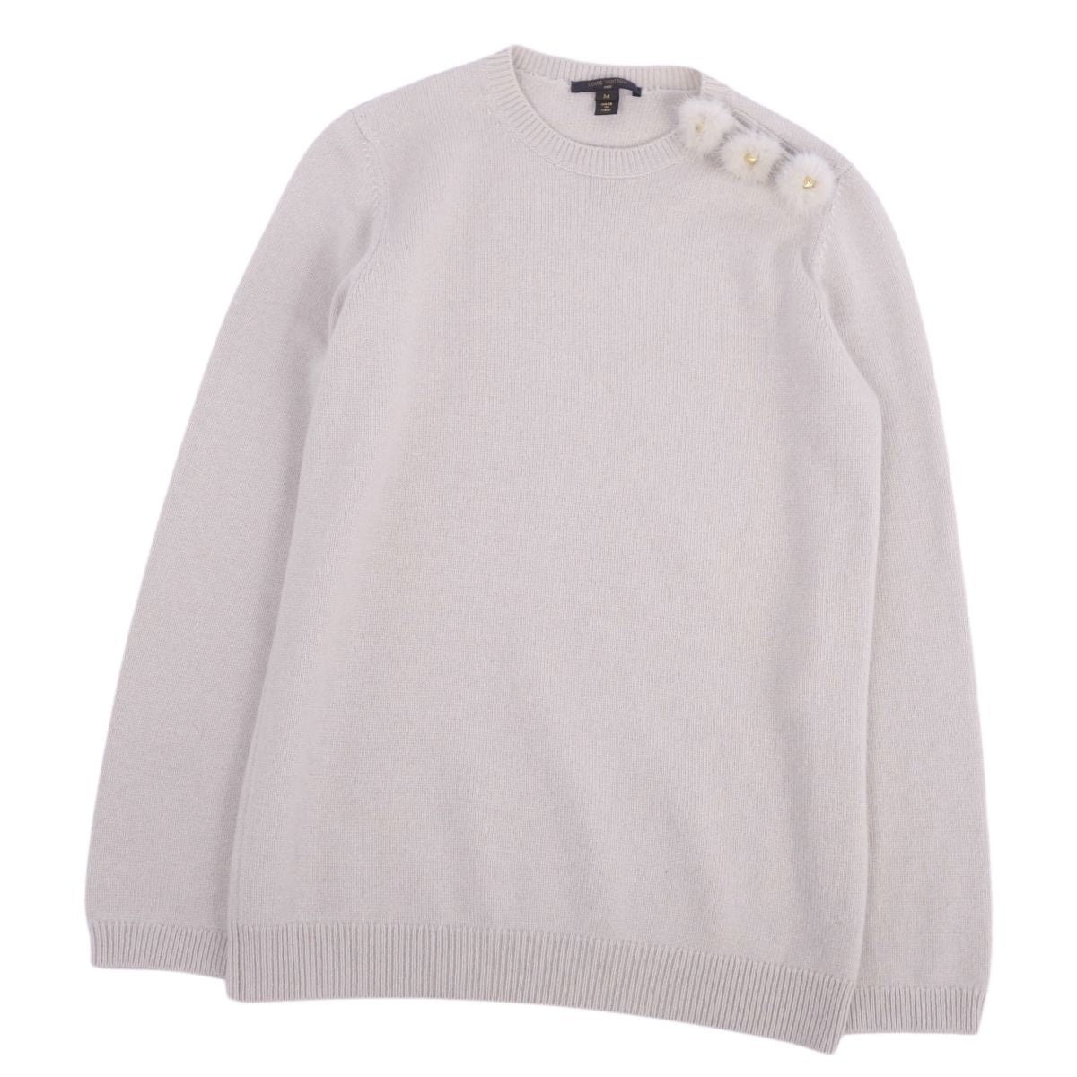 Louis Vuitton Long Sleeve Long Sleeve Long Sleeve  Tops  M Beige  Nitted