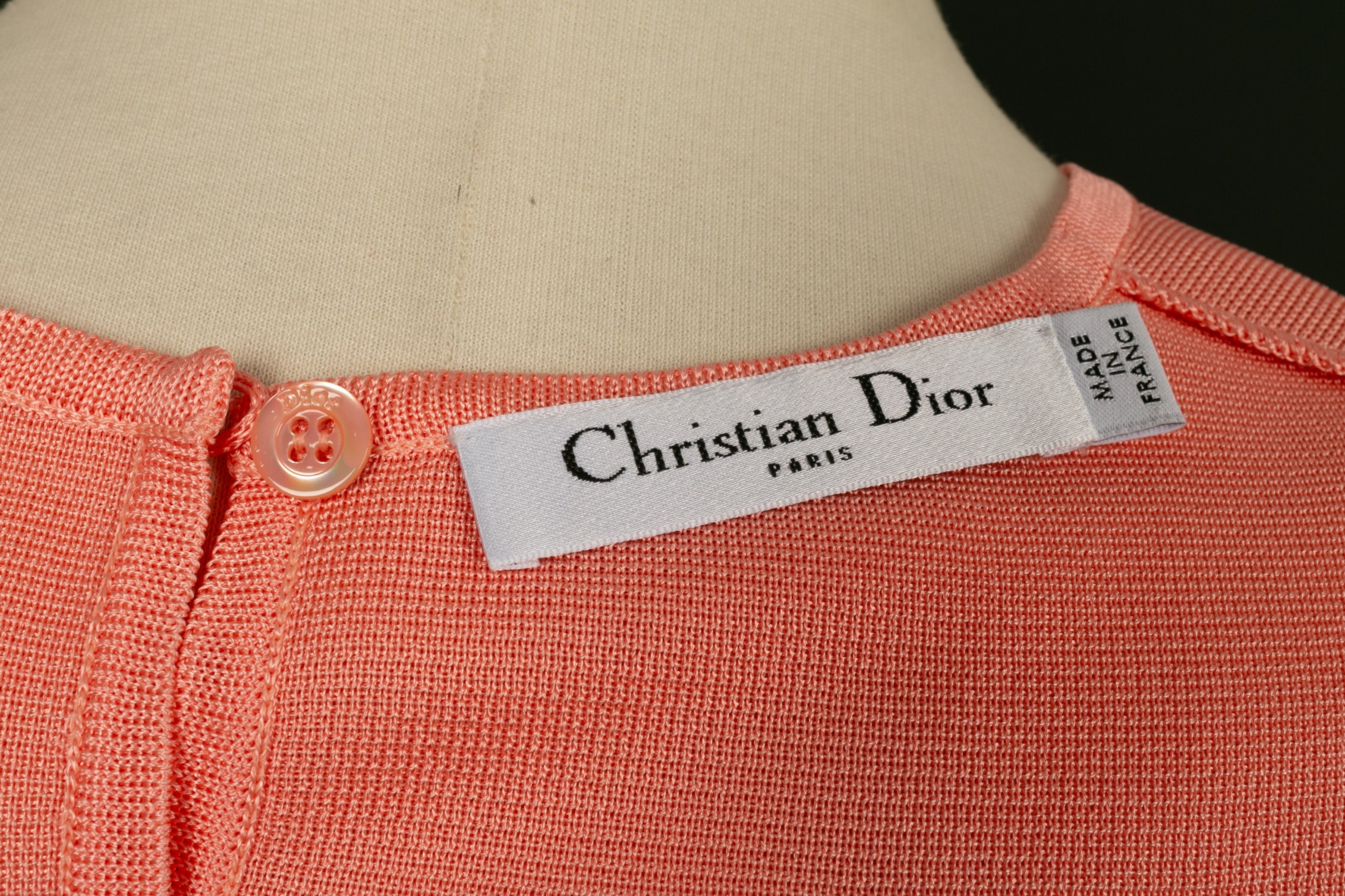 Haut / Twin set rose orangÃƒÆ’Ã‚Â© Dior