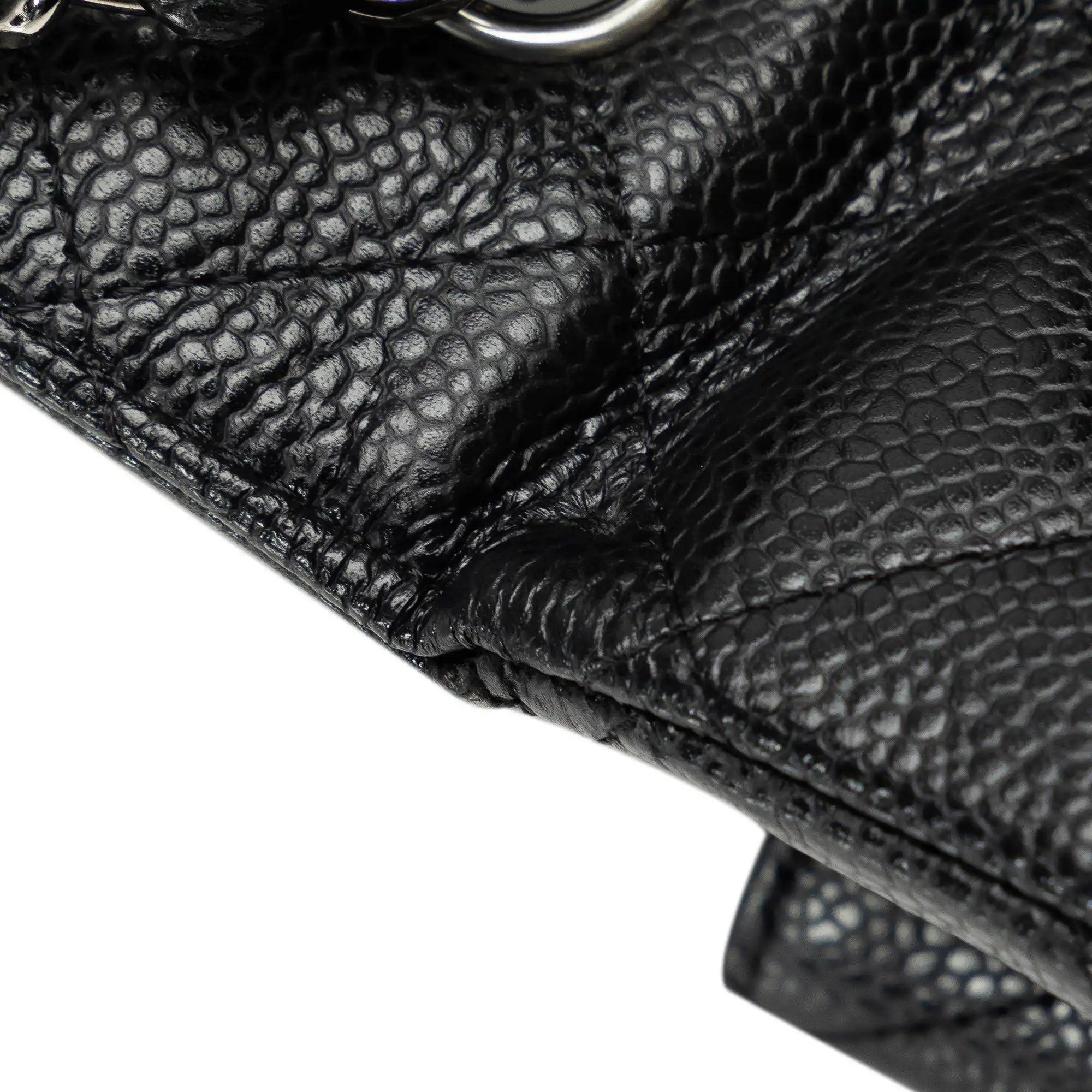 Chanel Classic Double Flap Maxi Black Caviar Gold