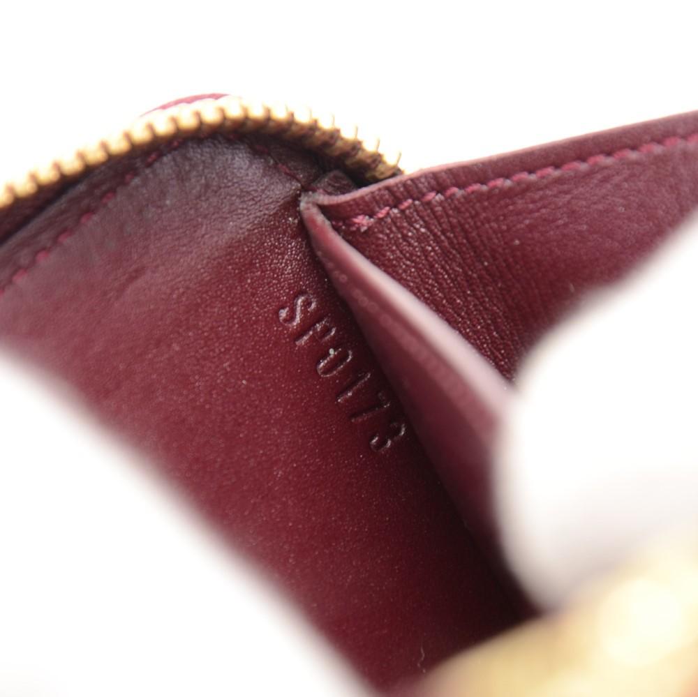Louis Vuitto Zippy Monogram Vernis Leather Wallet