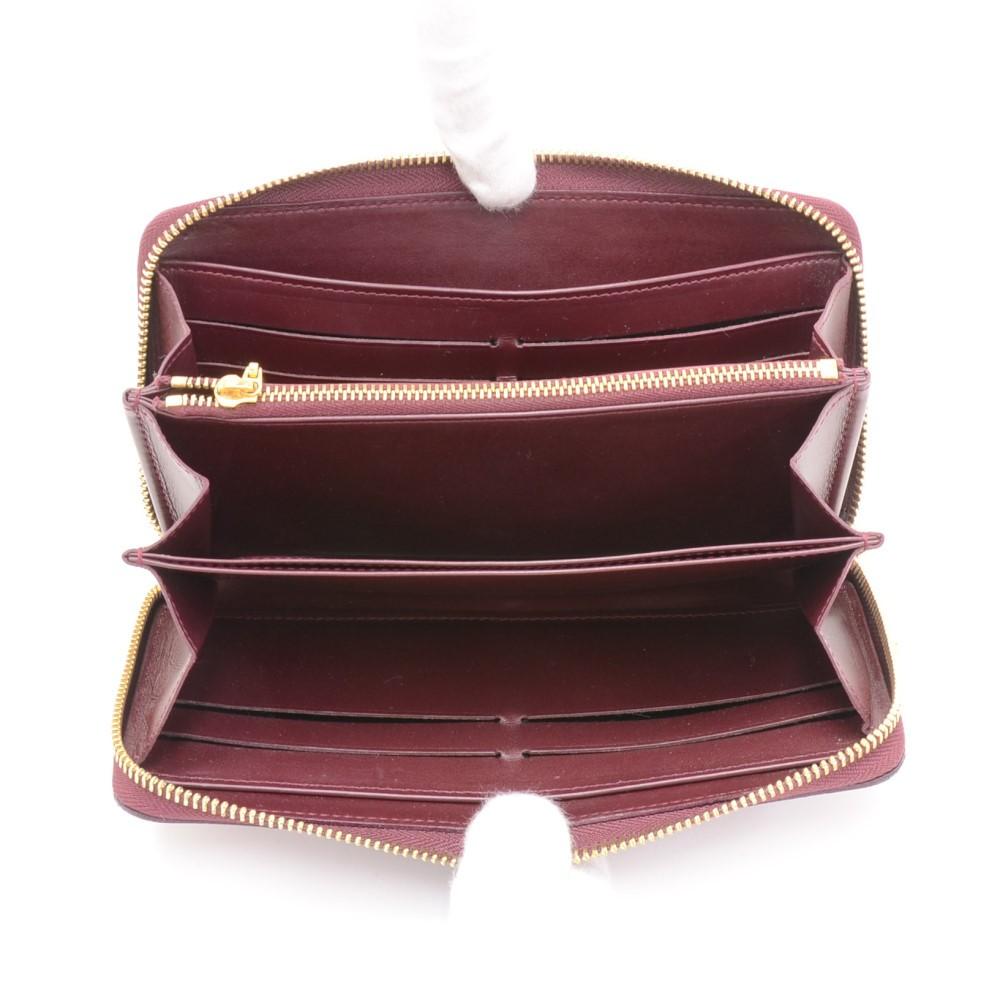 Louis Vuitto Zippy Monogram Vernis Leather Wallet