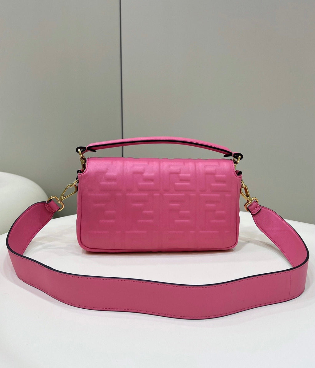 FI Baguette Pink For Women, WomenÃ¢â‚¬â„¢s Handbags, Shoulder And Crossbody Bags 10.6in/27cm FF 8BR600