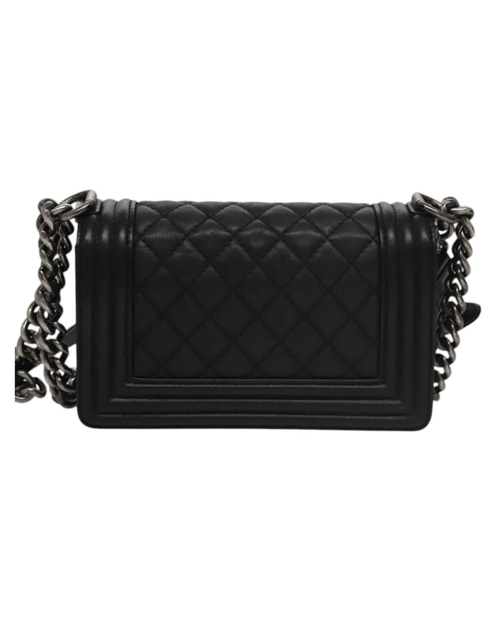 CHANEL Boy Chanel Bag Quilted Leather