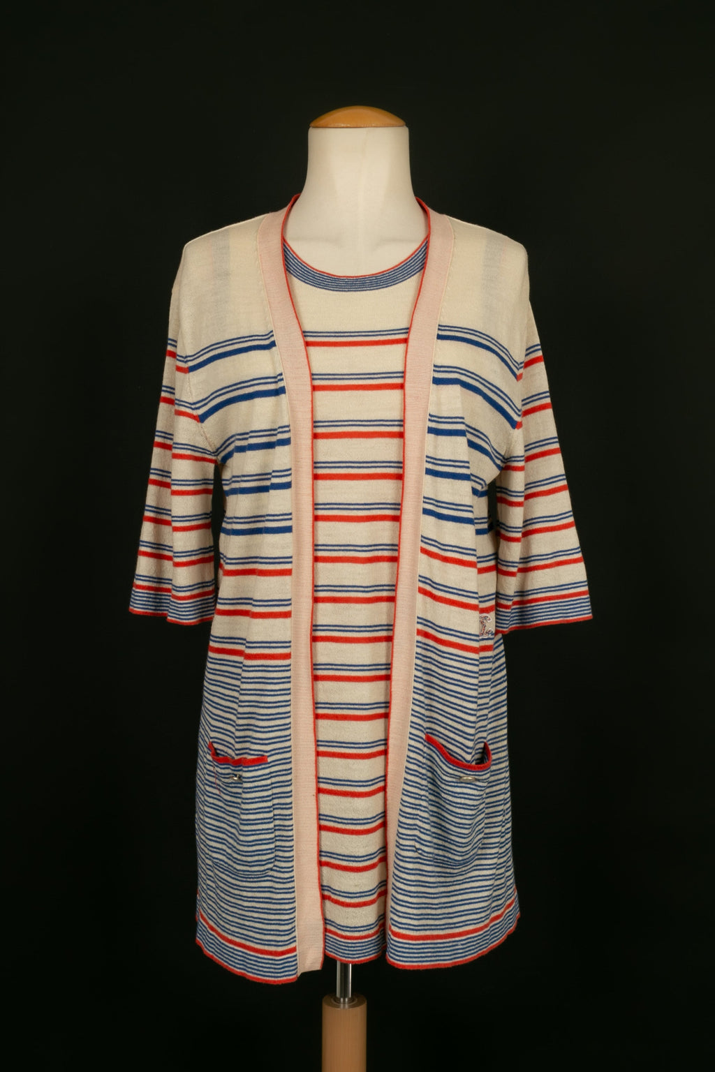 Ensemble gilet et robe Chanel