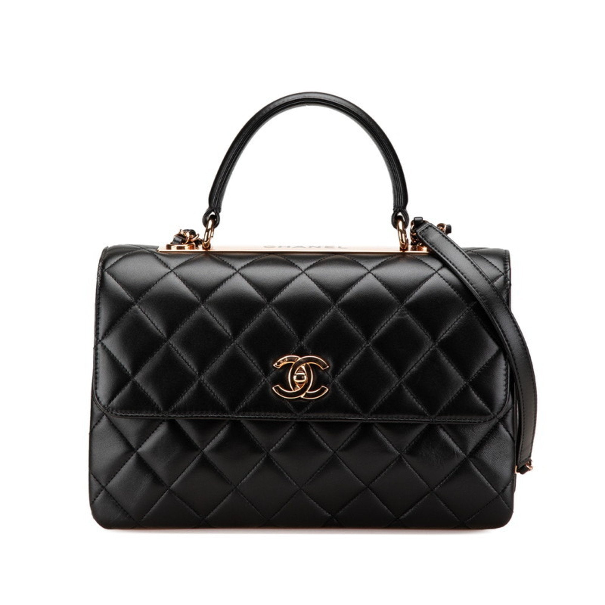 Chanel Classic Flap Top Handle Bag
