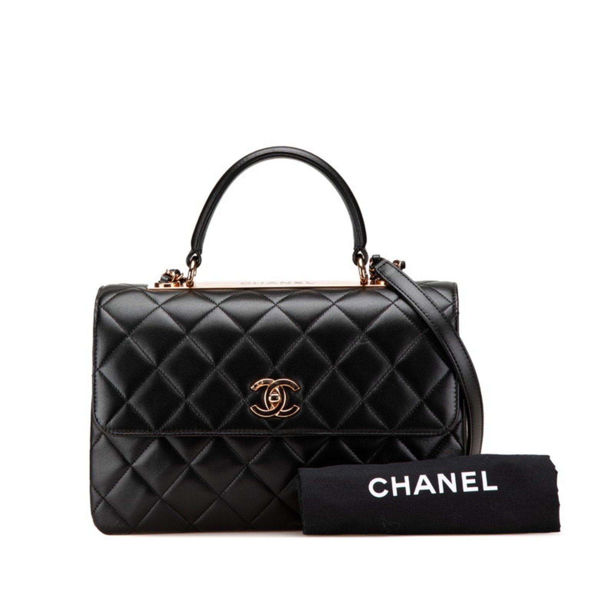 Chanel Classic Flap Top Handle Bag