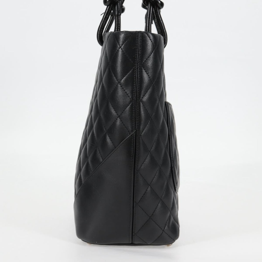 Chanel quilted tote bag