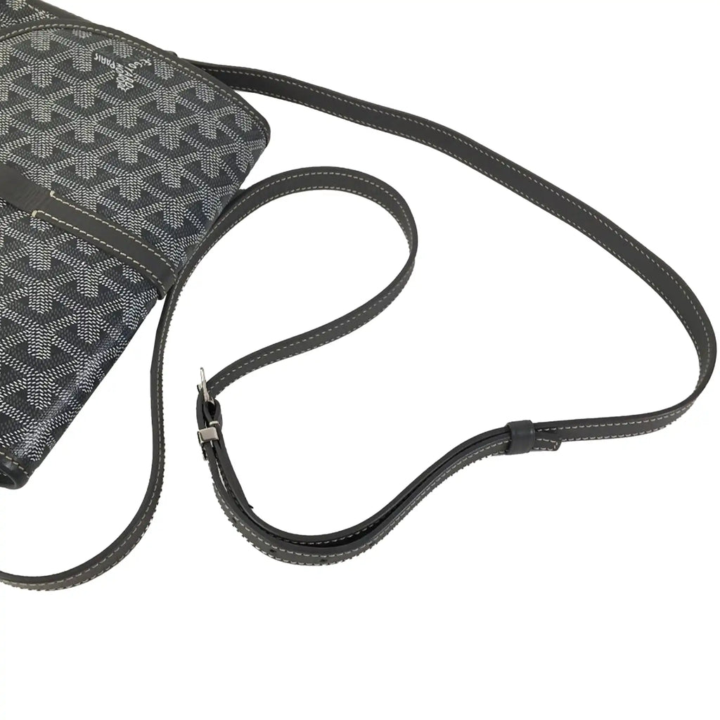 Goyard Goyardine Belvedere II PM Gray Canvas