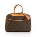 Louis Vuitto Deauville Monogram Canvas Handbag