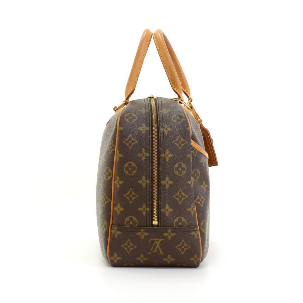 Louis Vuitto Deauville Monogram Canvas Handbag