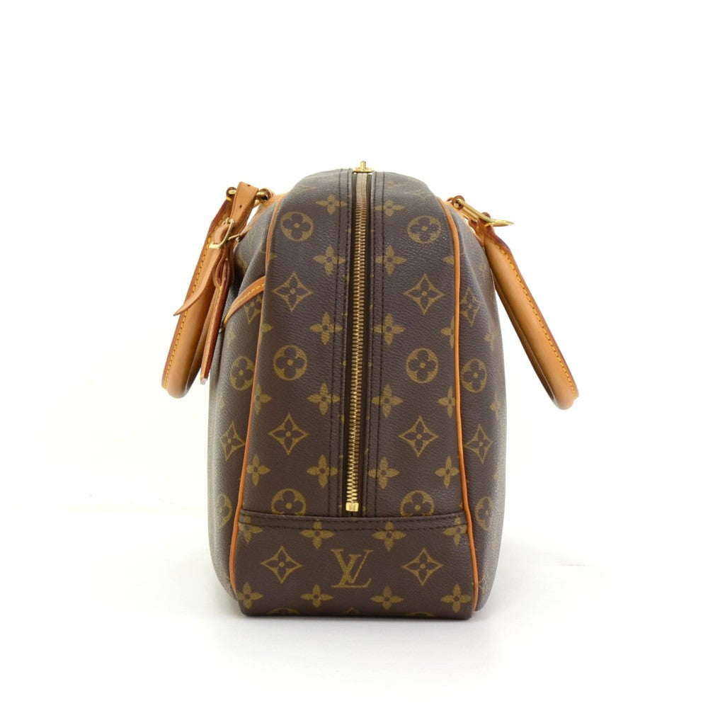 Louis Vuitto Deauville Monogram Canvas Handbag