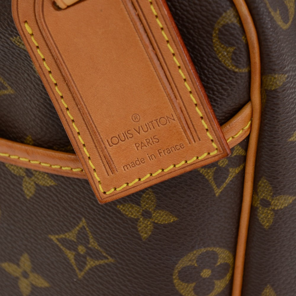 Louis Vuitto Deauville Monogram Canvas Handbag