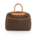 Louis Vuitto Deauville Monogram Canvas Handbag