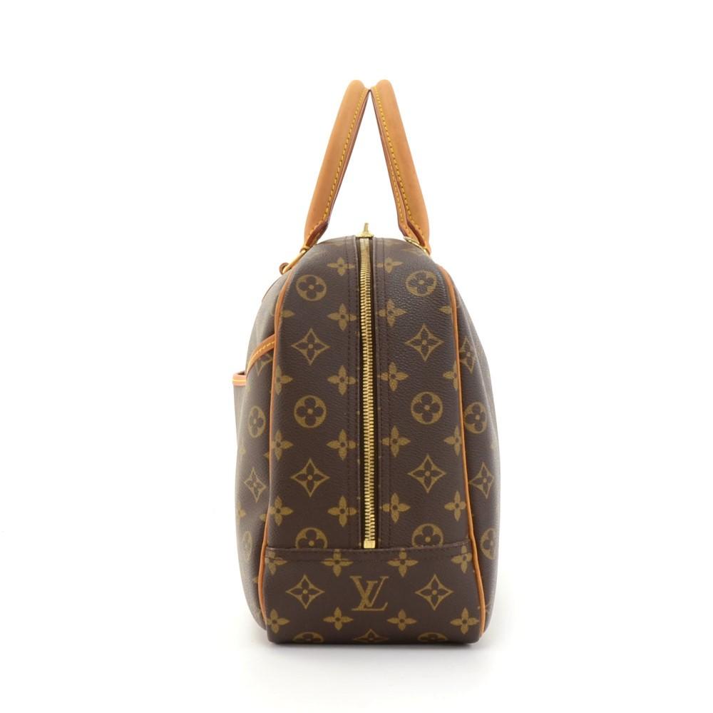 Louis Vuitto Deauville Monogram Canvas Handbag