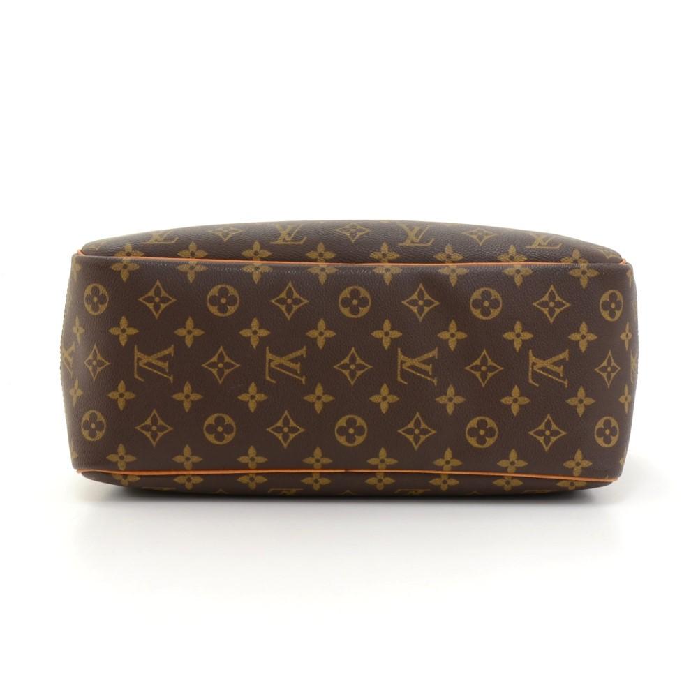 Louis Vuitto Deauville Monogram Canvas Handbag