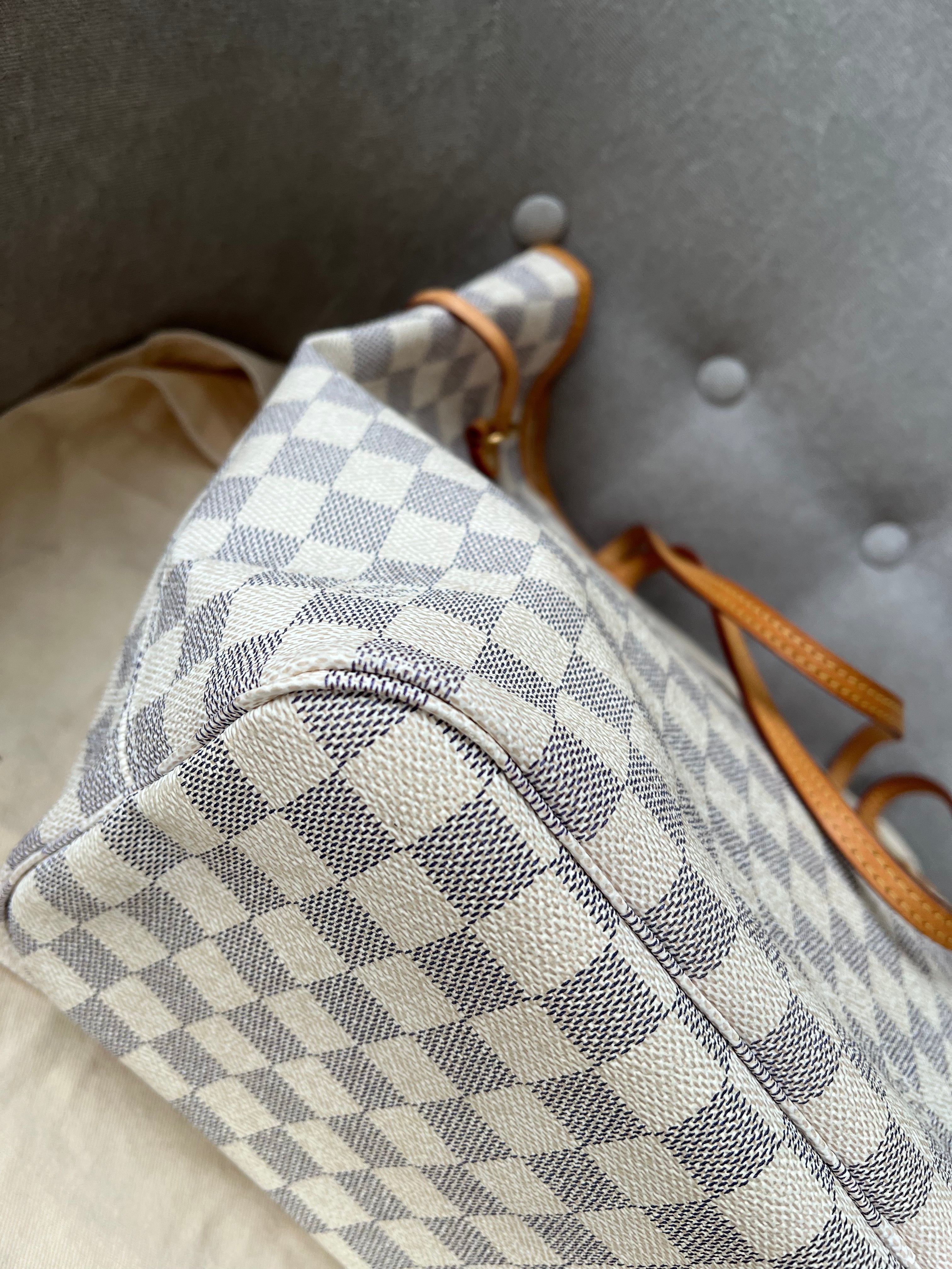 Louis Vuitton Neverfull MM  Damier Azur (RRP £1,410)