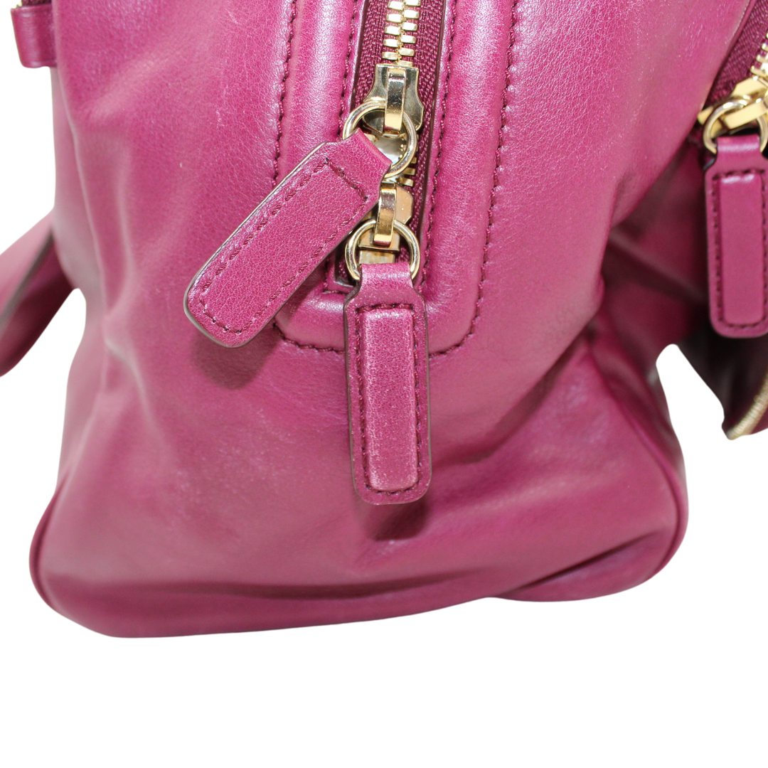 Jimmy Choo Justine Leather Handle Bag