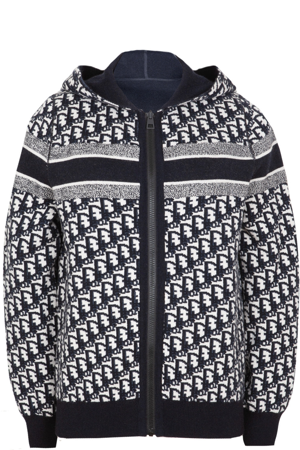 CHRISTIAN DIOR Reversible Zip Hoodie