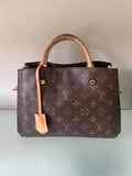 Louis Vuitton Montaigne Bag, Brown