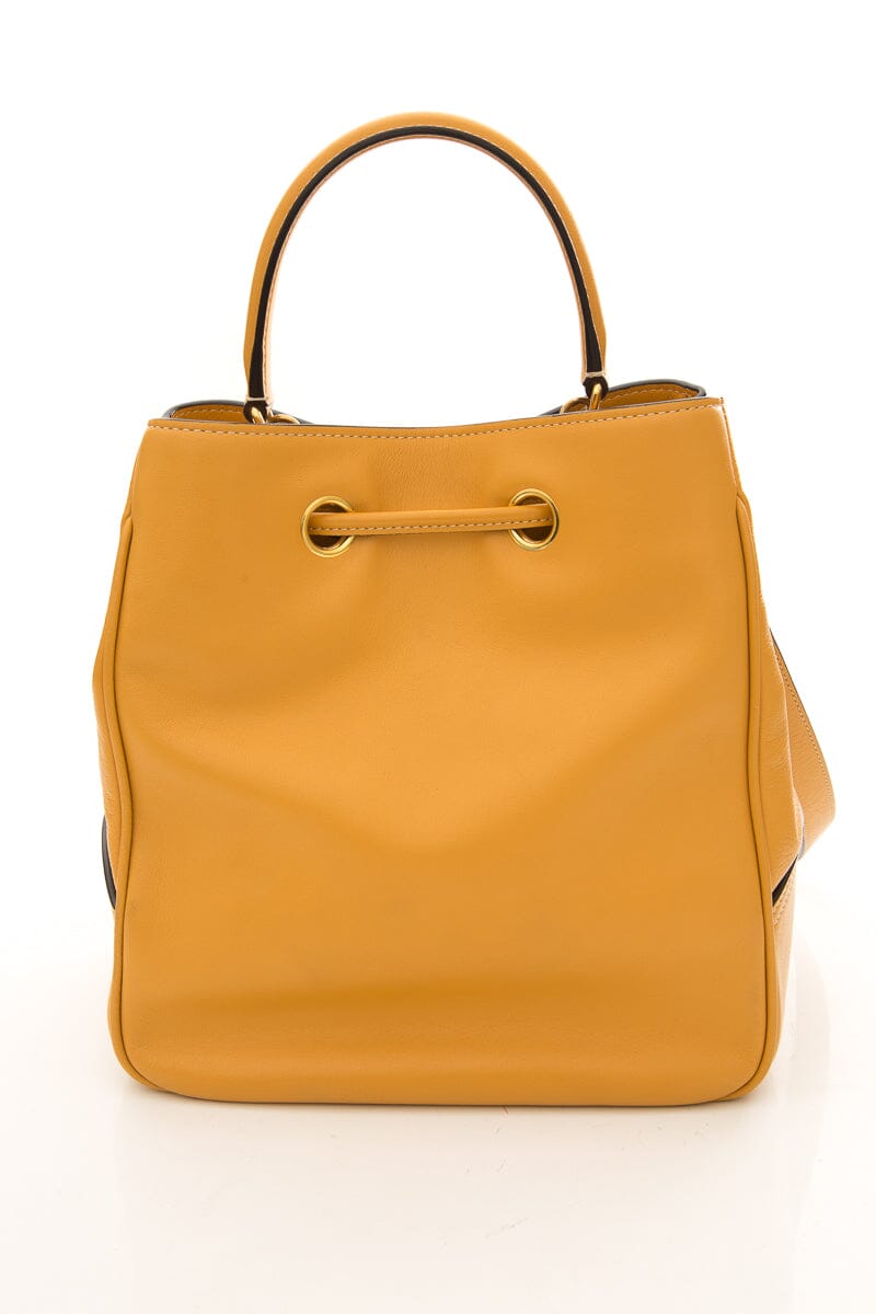 Mulberry HAMPSTEAD Mustard Bucket Bag