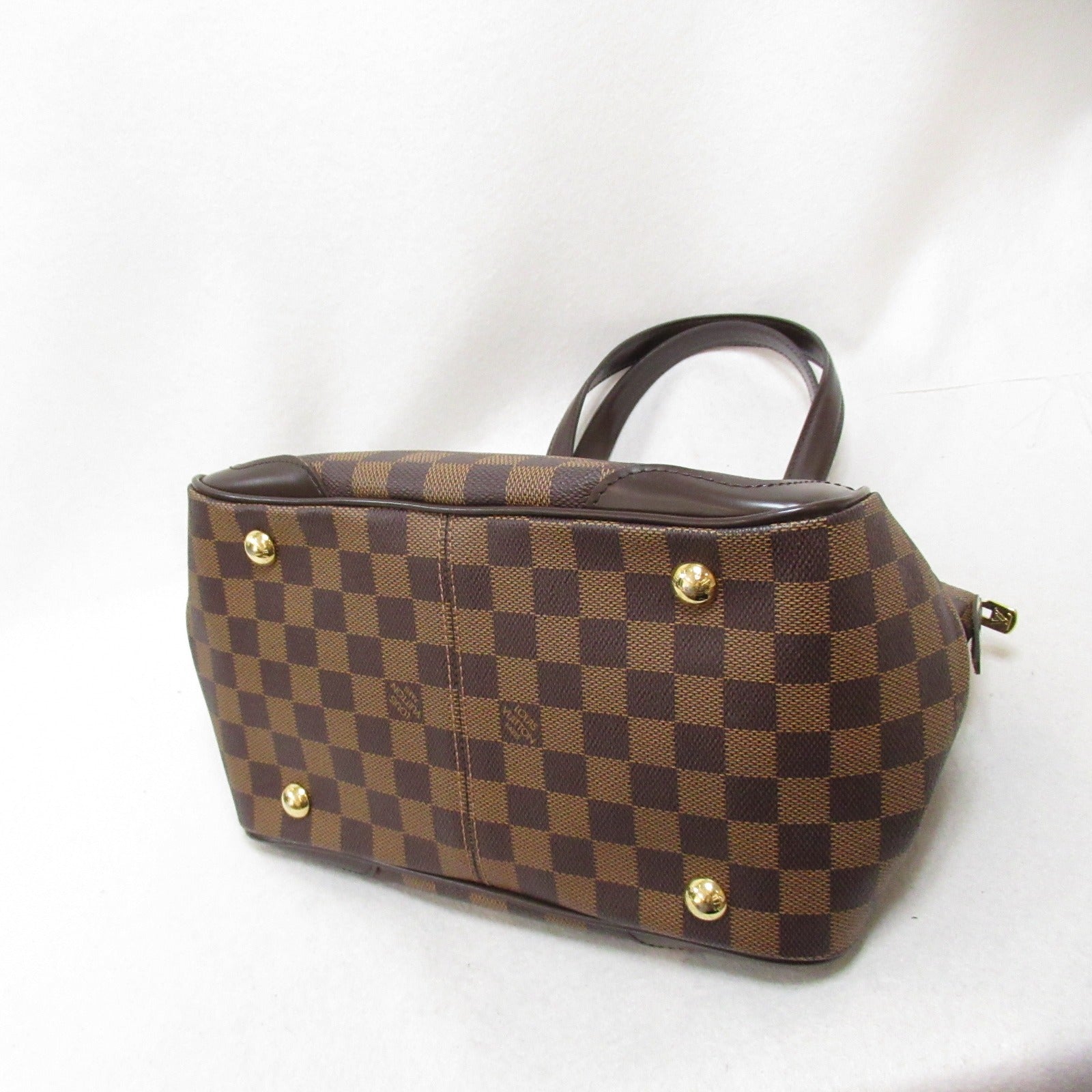 Louis Vuitton Louis Vuitton Verona PM Shoulder Bag PVC Coated Canvas Damier  Brown  N41117