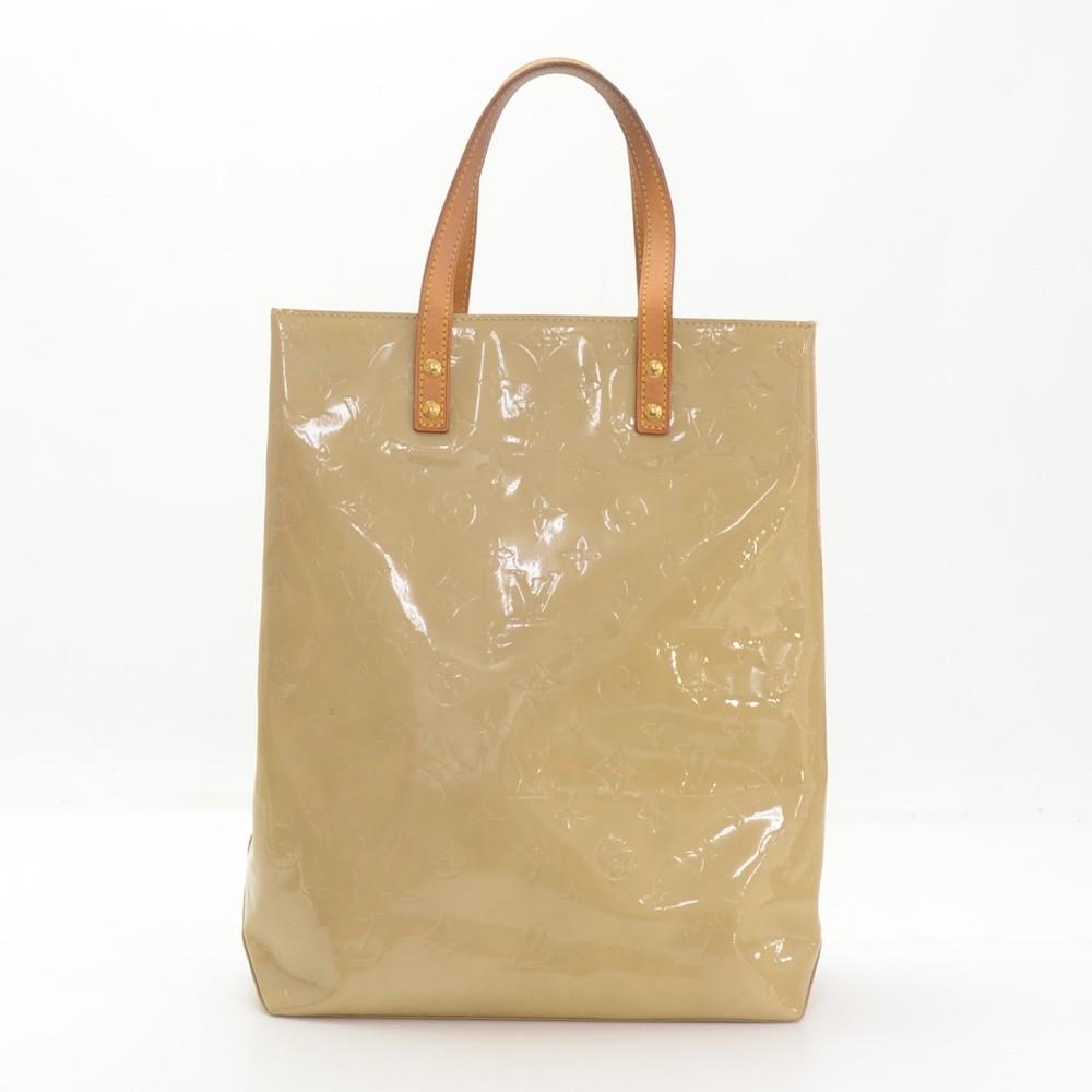 Louis Vuitto Reade MM Patent Leather Handbag