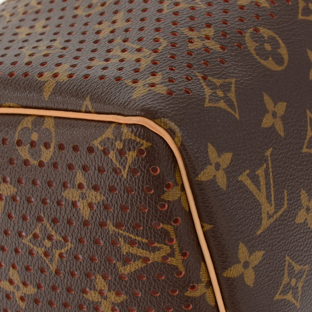 Louis Vuitto Perforated Speedy 30 Monogram Canvas Handbag - 2006 Limited Edition Bag